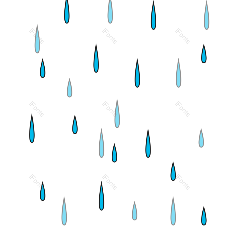 雨水图片,雨水节气元素,雨滴PNG,免抠素材